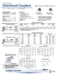 Datasheet DBTC-18-4-75+ производства Mini-Circuits